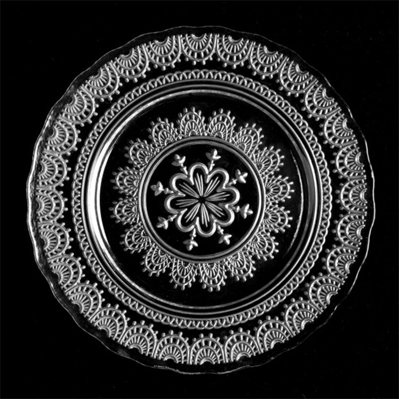 Wholesale Glass Charger Plate PZ-056 - Image 2